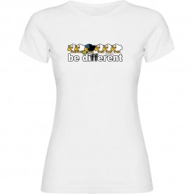 тениска,дамски,тениски,kruskis,be,different,padel,short,sleeve,t,shirt,white