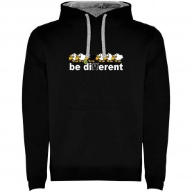 суичър,мъжки,пуловери,kruskis,be,different,padel,two,colour,hoodie,black,grey,(black)