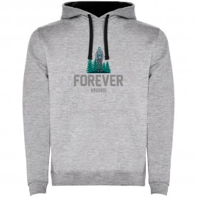 суичър,мъжки,пуловери,kruskis,forever,two,colour,hoodie,heather,grey,black,(grey)