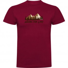тениска,мъжки,тениски,kruskis,hiking,for,life,short,sleeve,t,shirt,dark,red,(red)