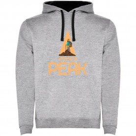 суичър,мъжки,пуловери,kruskis,peak,two,colour,hoodie,heather,grey,black,(grey)