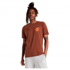 тениска,мъжки,тениски,new,balance,globe,short,sleeve,t,shirt,brown,orange,(rich,oak)
