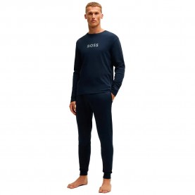 комплект,мъжки,пижами,boss,gift,long,set,10251231,long,sleeve,pyjama,blue