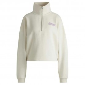 тениска,дамски,тениски,hugo,dahanna,b,10253077,long,sleeve,t,shirt,white