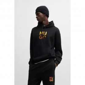 тениска,мъжки,тениски,hugo,diridood,10266045,long,sleeve,t,shirt,black