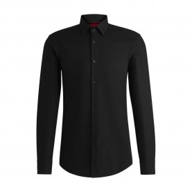 риза,с,дълъг,ръкав,мъжки,ризи,hugo,kenno,10262713,long,sleeve,shirt,black