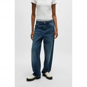 дънки,дамски,панталони,hugo,leni,b,10265942,jeans,blue