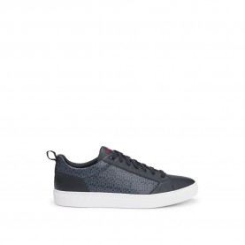 Маратонки HUGO Morrie Tenn Mono 10267291 trainers - Black (Black) маратонки,мъжки,маратонки,дамски,маратонки,hugo,morrie,tenn,mono,10267291,trainers,black,(black)