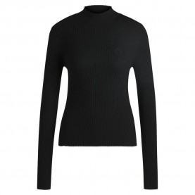 блуза,дамски,пуловери,дамски,плетени,дрехи,hugo,sarmie,b,10262976,sweater,black