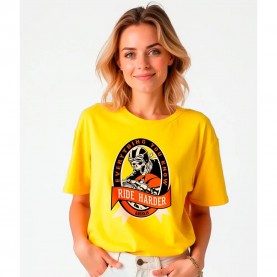 Тениска Kruskis Ride Harder short sleeve T-shirt - Yellow (Yellow) тениска,дамски,тениски,kruskis,ride,harder,short,sleeve,t,shirt,yellow,(yellow)