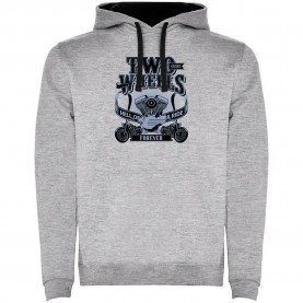 суичър,мъжки,пуловери,kruskis,two,wheels,two,colour,hoodie,grey,(heather,grey,black)