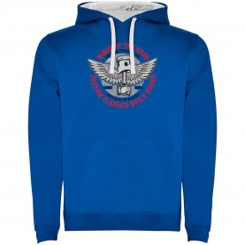 суичър,мъжки,пуловери,kruskis,wings,of,road,two,colour,hoodie,royal,blue,white,(blue)
