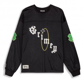 тениска,мъжки,тениски,grimey,saoirse,mesh,long,sleeve,t,shirt,black