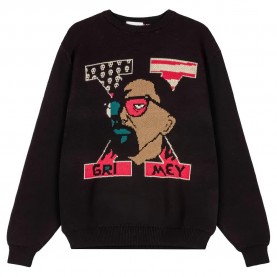 детска,блуза,мъжки,пуловери,grimey,voodoo,child,the,try,me,sweater,black
