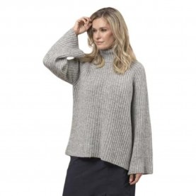 блуза,дамски,пуловери,дамски,плетени,дрехи,sea,ranch,hella,sweater,grey,melange,(grey)