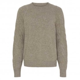 блуза,дамски,пуловери,дамски,плетени,дрехи,sea,ranch,mirja,sweater,cobblestone,(grey)