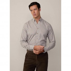 риза,с,дълъг,ръкав,мъжки,ризи,hackett,3,col,brushed,gingham,long,sleeve,shirt,grey