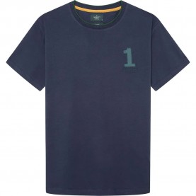 тениска,мъжки,тениски,hackett,heritage,number,short,sleeve,t,shirt,blue
