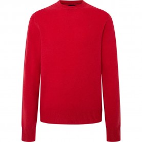 блуза,мъжки,пуловери,hackett,lambswool,sweater,red,(cardinal,red)