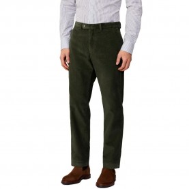 Панталони Hackett Pigment Cord pants - Green (Dusky Green) панталони,мъжки,панталони,дамски,панталони,hackett,pigment,cord,pants,green,(dusky,green)