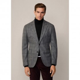 Сако Hackett Wl Cash Wpane blazer - Grey (Grey) сако,мъжки,сака,hackett,wl,cash,wpane,blazer,grey,(grey)