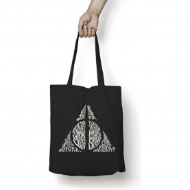 чанта,всички,чанти,play,fabrics,deathly,hallows,tote,bag,black,(multicolor)