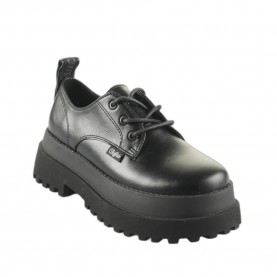 Обувки Buffalo Pluto Lace Up L shoes - Black (Black) обувки,дамски,обувки,buffalo,pluto,lace,up,l,shoes,black,(black)
