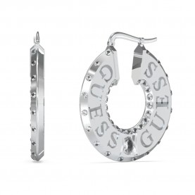 бижутерия,guess,just,earrings,silver
