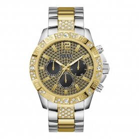 часовник,часовници,guess,majestic,watch,gold,silver,(golden)