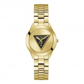 часовник,часовници,guess,tri,plaque,watch,golden