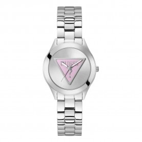 часовник,часовници,guess,tri,plaque,watch,silver,(silver)