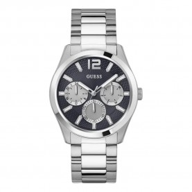 часовник,часовници,guess,zen,watch,silver