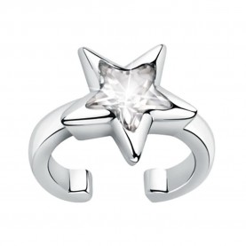 бижутерия,le,petite,story,exigo,star,earrings,silver,(white)