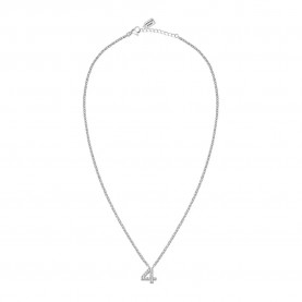 бижутерия,le,petite,story,lucky,number,number,4ss,necklace,silver,(silver)