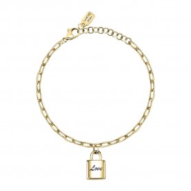 бижутерия,le,petite,story,padlock,love,bracelet,golden,(gold,golden)