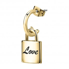 бижутерия,le,petite,story,padlock,love,earrings,golden,(gold,golden)