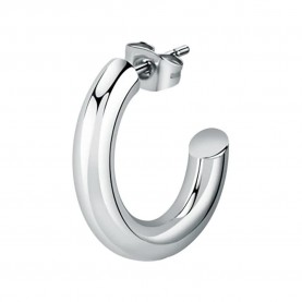 бижутерия,le,petite,story,steel,post,c,hoop,20,mm,earrings,silver