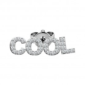 бижутерия,le,petite,story,stud,cool,earrings,silver