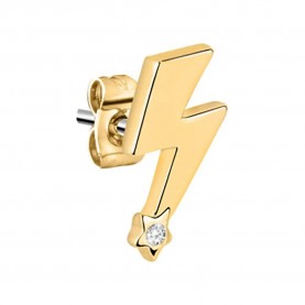 бижутерия,le,petite,story,stud,flash,earrings,golden