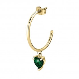 бижутерия,le,petite,story,yg,pla,green,pp,stone,earrings,golden,(gold,golden)