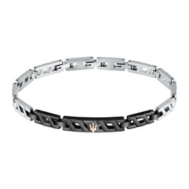 бижутерия,maserati,iconic,18.5,3,cm,bracelet,silver