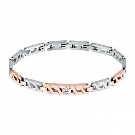 бижутерия,maserati,iconic,18.5,3,cm,bracelet,rose,gold,pink,(silver)