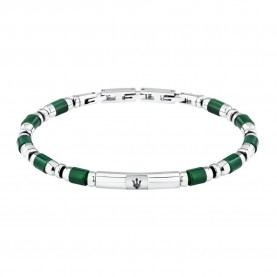 бижутерия,maserati,iconic,gr.,agateip,.,18.5,3,cm,bracelet,silver