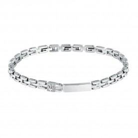бижутерия,maserati,iconic,tag,18+3.5cm,bracelet,silver,(silver)