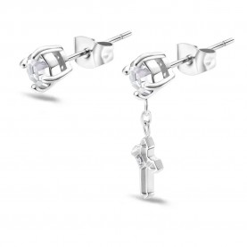 бижутерия,police,peage0036501,earrings,silver,(silver)
