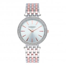 Часовник Radiant Bianca 38 mm woman watch - Silver (Rose Gold Bicoloured / Pink) часовник,часовници,radiant,bianca,38,mm,woman,watch,silver,(rose,gold,bicoloured,pink)
