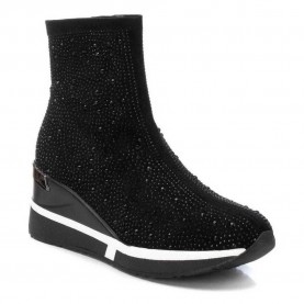 дамски,боти,дамски,високи,обувки,за,ходене,xti,14308101,booties,black