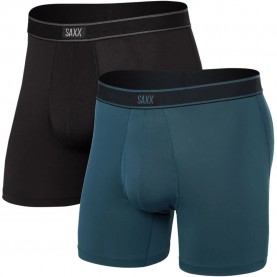 боксерки,мъжко,бельо,saxx,underwear,daytripper,brief,fly,boxers,2,units,black