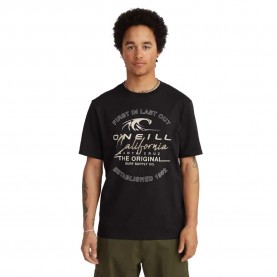 тениска,мъжки,тениски,o´neill,cali,wave,short,sleeve,t,shirt,black,out,(black)