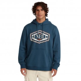 суичър,мъжки,пуловери,o´neill,front,print,hoodie,blue